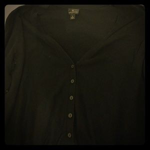 Black long sleeve sweater